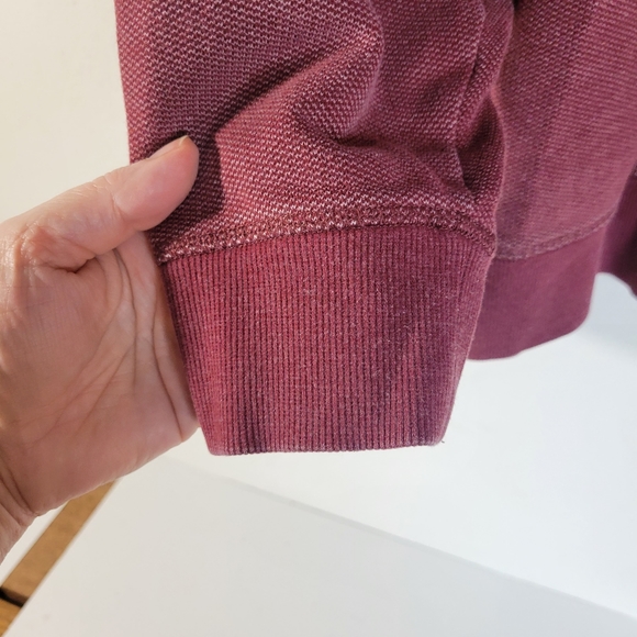Mens Greg Norman Sweatshirt Red Size XXL One cuff might be a bit stretched out - Picture 6 of 11